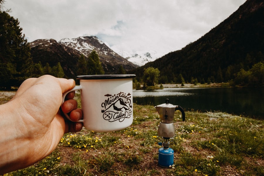 Resusable Coffee Mug for Camping