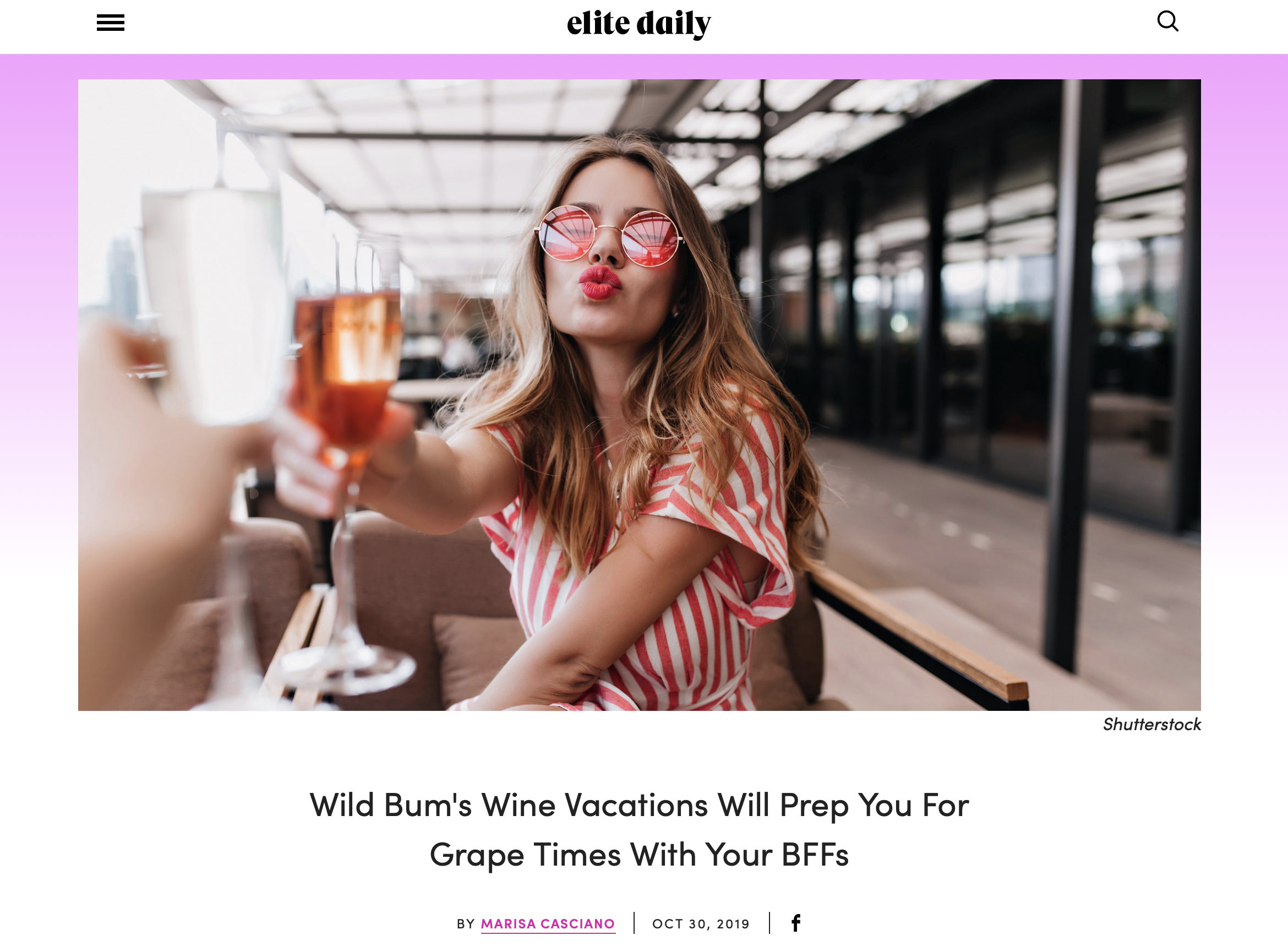 Wild Bum in the News