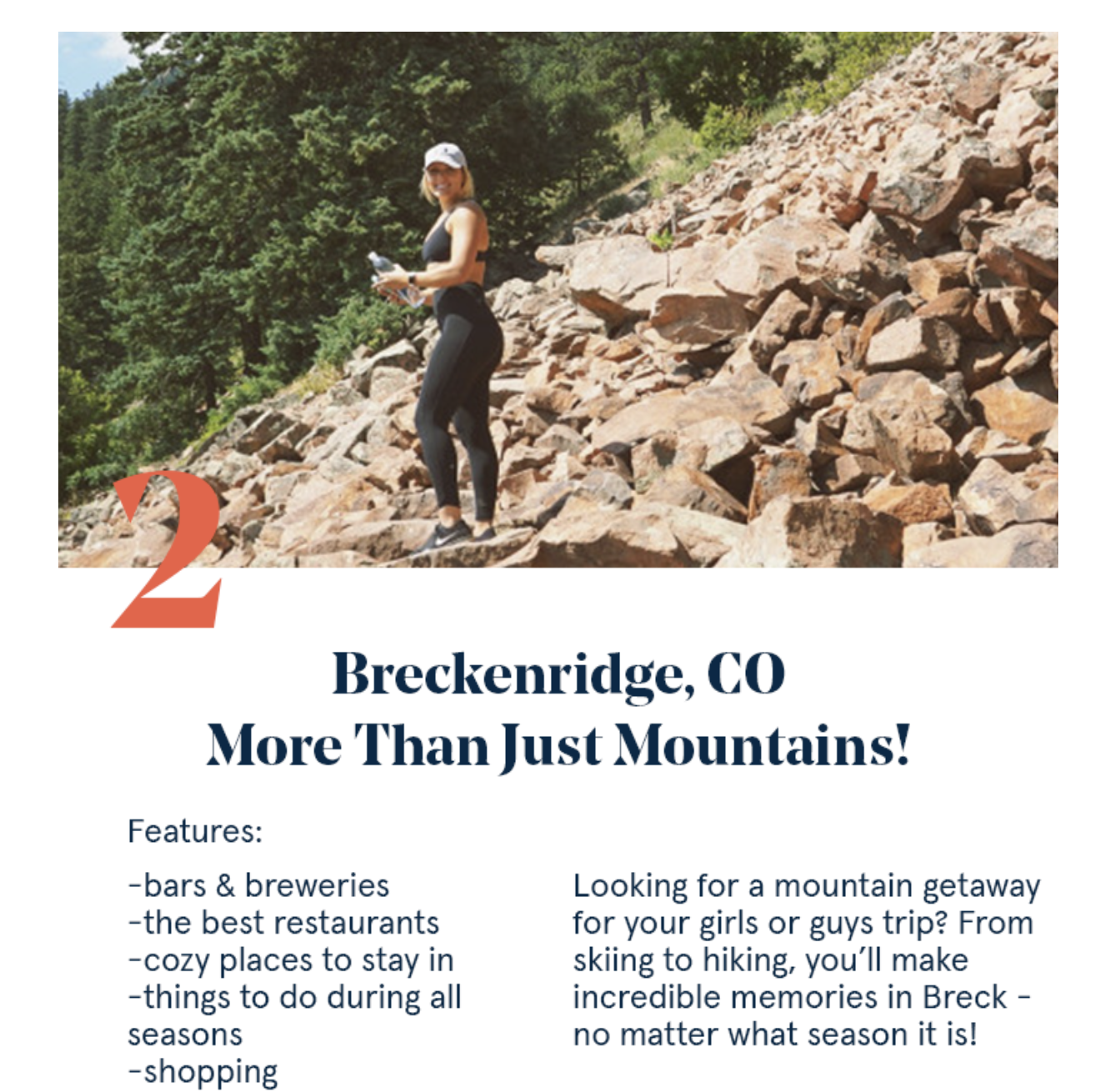 Breckenridge with Friends = happy hormones