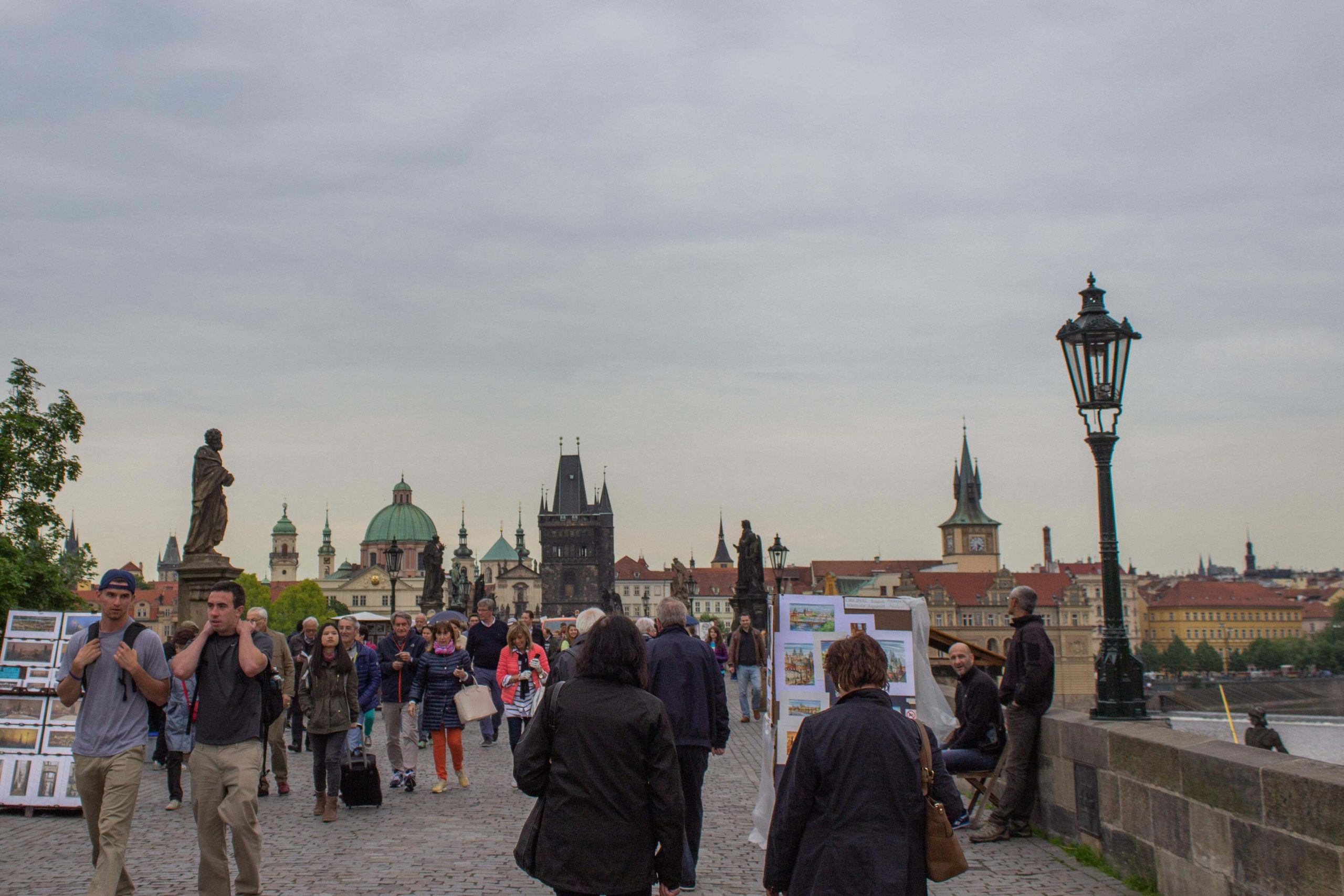 Crowded Prague